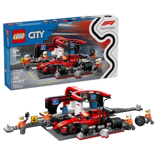 Foto 1 | Foto 1 | Set De Construcción De Juguetes Lego City F1 Pit Stop Con Ferrari 60443 - Venta Internacional.