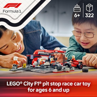 Foto 2 | Foto 2 | Set De Construcción De Juguetes Lego City F1 Pit Stop Con Ferrari 60443 - Venta Internacional.