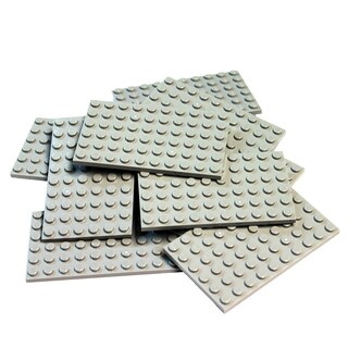 Foto 2 | Foto 2 | Piezas Lego: Gris Claro (gris Piedra Medio), 6 X 10, Plato X10 - Venta Internacional.