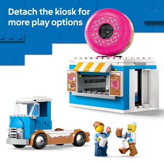 Foto 4 | Foto 4 | Juguete De Construcción Lego City Donut Truck 60452 Con 2 Minifiguras - Venta Internacional.