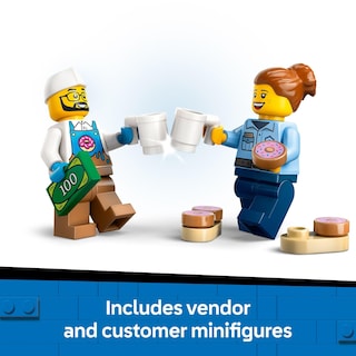 Foto 5 | Foto 5 | Juguete De Construcción Lego City Donut Truck 60452 Con 2 Minifiguras - Venta Internacional.