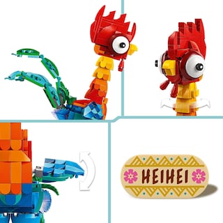 Foto 4 | Foto 4 | Juguete De Construcción Lego Disney Moana 2 Heihei Para Niños Mayores De 9 Años - Venta Internacional.