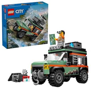 Foto 1 | Foto 1 | Set De Juguetes De Construcción Lego City Off-road 4x4 Mountain Truck 60447 - Venta Internacional.