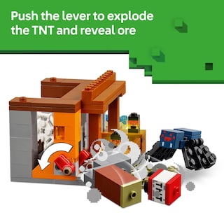 Foto 4 | Foto 4 | Juguete Lego Minecraft La Expedición A La Mina Del Armadillo 21269 - Venta Internacional.