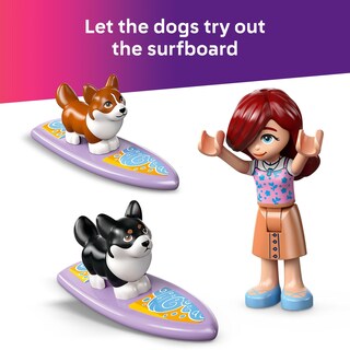 Foto 5 | Foto 5 | Juguete De Construcción Lego Friends Surfing Dogs Con Minimuñecas De Más De 6 Años - Venta Internacional.
