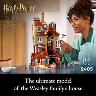 Foto 2 | Foto 2 | Set De Construcción Lego Harry Potter The Burrow 76437 Con 10 Minifiguras - Venta Internacional.