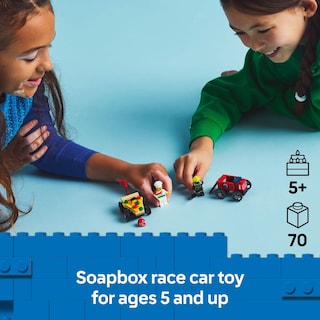 Foto 2 | Foto 2 | Construyendo Un Coche De Carreras Lego City Pizza Contra Fire Truck De Juguete Durante Más De 5 Años - Venta Internacional.