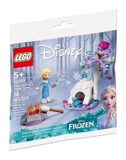 Foto 1 | Foto 1 | Bolsa De Plástico Lego Frozen De Elsa Y Bruni En El Bosque Para Acampar 30559 - Venta Internacional.