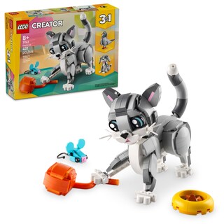 Foto 1 | Foto 1 | Juguete De Construcción Lego Creator 3 En 1 Playful Cat Con 3 Opciones - Venta Internacional.