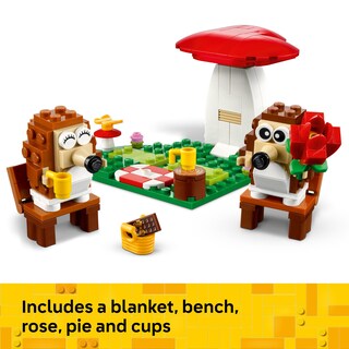 Foto 4 | Foto 4 | Juguete De Construcción Lego Hedgehog Picnic Date Con 2 Erizos De Más De 8 Años - Venta Internacional.