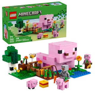 Foto 1 | Foto 1 | Juguete De Construcción Lego Minecraft The Baby Pig House 21268 - Venta Internacional.