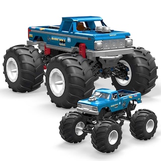 Foto 2 | Foto 2 | Set De Construcción De Juguetes Fisher-price Mega Hot Wheels Bigfoot 1:18 - Venta Internacional.