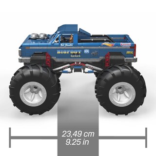 Foto 3 | Foto 3 | Set De Construcción De Juguetes Fisher-price Mega Hot Wheels Bigfoot 1:18 - Venta Internacional.