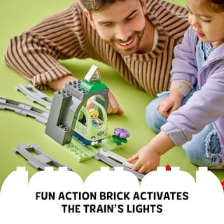 Foto 6 | Foto 6 | Juguete De Construcción Lego Duplo Town Train Tunnel Con 10 Vías 10425 - Venta Internacional.