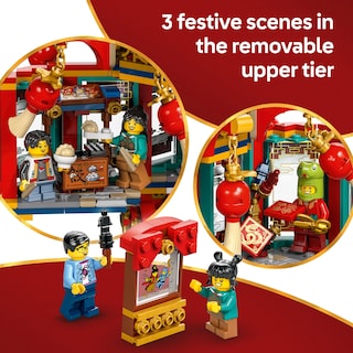 Foto 6 | Foto 6 | Farol Lego 80116 Para Trotar, Festival De Primavera, De Toy, Para Niños De 9 Años O Más - Venta Internacional.