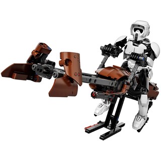 Foto 1 | Foto 1 | Kit De Construcción Lego Star Wars Scout Trooper & Speeder Bike - Venta Internacional.