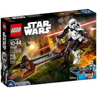 Foto 5 | Foto 5 | Kit De Construcción Lego Star Wars Scout Trooper & Speeder Bike - Venta Internacional.