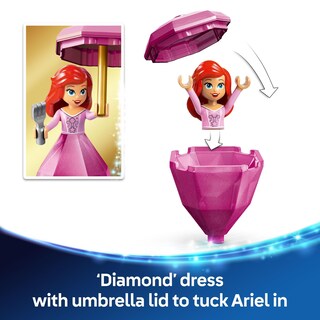 Foto 3 | Foto 3 | Juguete De Construcción Lego Disney Princess Twirling Ariel 43259 - Venta Internacional.