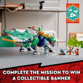 Foto 4 | Foto 4 | Juguete Lego Ninjago Lloyd's Legendary Dragon 71766 Con Figuras - Venta Internacional.