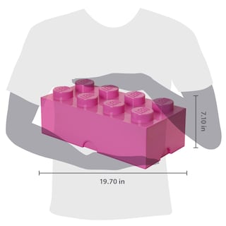 Foto 2 | Foto 2 | Caja De Almacenamiento Lego Room Copenhagen 8 Bright Pink 4.7l - Venta Internacional.
