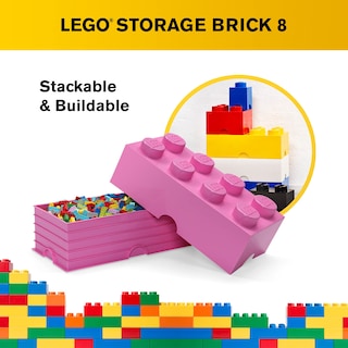 Foto 6 | Foto 6 | Caja De Almacenamiento Lego Room Copenhagen 8 Bright Pink 4.7l - Venta Internacional.