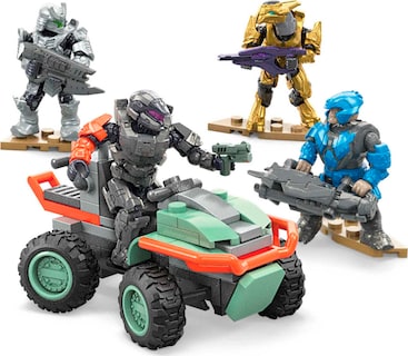 Foto 5 | Foto 5 | Set De Construcción De Vehículos De Juguete Mega Halo Unsc Mongoose Outriders - Venta Internacional.