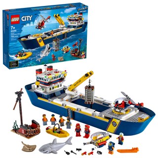 Foto 1 | Foto 1 | Buque De Exploración De Juguete Lego City Ocean Exploration Ship 60266 - Venta Internacional.