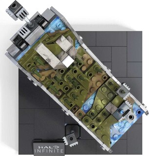 Foto 4 | Foto 4 | Set De Construcción De Juguetes Mega Halo Infinite Forerunner Ring Con 301 Unidades - Venta Internacional.