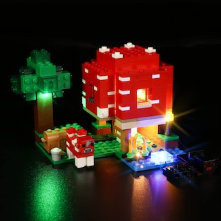 Foto 1 | Foto 1 | Kit De Luces Led Rorliny Para Lego Minecraft The Mushroom House - Venta Internacional.