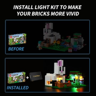 Foto 3 | Foto 3 | Set De Iluminación Rorliny Led Light Kit Para Lego Minecraft 21181 - Venta Internacional.