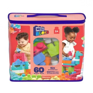 Foto 1 | Foto 1 | Mega Bloks Juguete De Construcción Bolsa De 60 Piezas