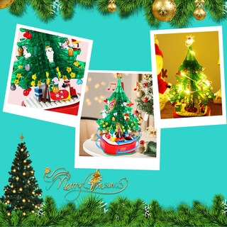 Foto 7 | Foto 7 | Árbol De Navidad Building Block Con Música Y Luz Led Para Niños De 3 A 18 Años - Venta Internacional.