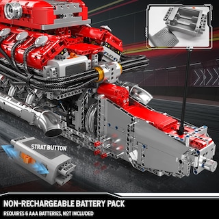Foto 7 | Foto 7 | Kit de Modelo de Motor Mould King V12 Engine 3472 Piezas para Niños y Adultos - Venta Internacional
