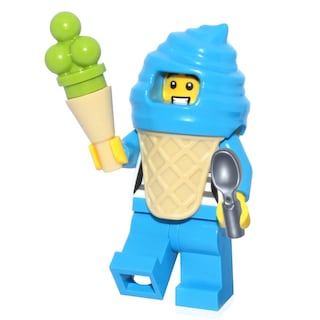 Foto 1 | Foto 1 | Minifigura De Lego City Town, Chico Con Traje De Helado Azul - Venta Internacional.