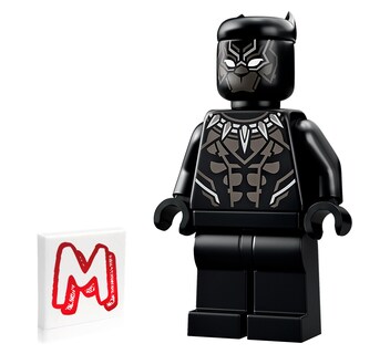 Foto 3 | Foto 3 | Minifigura Lego Marvel Avengers Super Heroes Black Panther - Venta Internacional.
