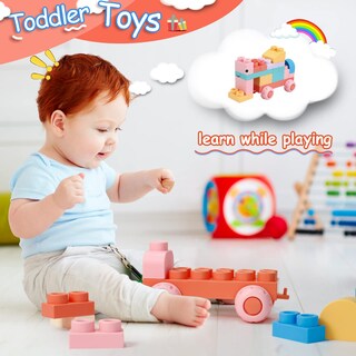 Foto 4 | Foto 4 | Set De Bloques De Construcción Chenxuanbro Stem Para Niños De 18 A 6 Años Con Bloques Grandes - Venta Internacional.