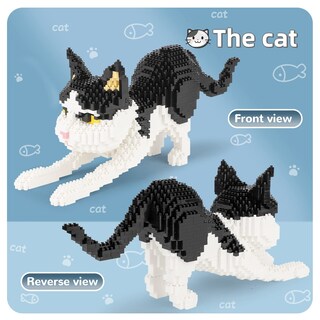 Foto 4 | Foto 4 | Bloques De Construcción Qlt Qiaoletong Cat Mini 1390 Unidades Para Niños Mayores De 10 Años - Venta Internacional.