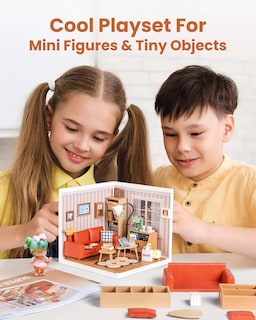 Foto 5 | Foto 5 | Set De Construcción Rolife Diy Diy, Casa De Plástico En Miniatura Con Led - Venta Internacional.