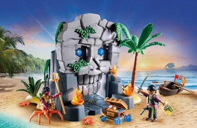 Foto 3 | Foto 3 | Set De Juego Playmobil Pirates Skull Island Con 73 Piezas - Venta Internacional.