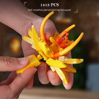 Foto 7 | Foto 7 | Set De Construcción Hogokids Con Ramo De Flores Con 1413 Piezas Para Más De 8 Años - Venta Internacional.