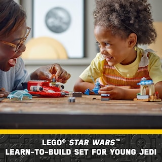 Foto 2 | Foto 2 | Juguete De Construcción Lego Star Wars Young Jedi 75384 Con 3 Personajes - Venta Internacional.