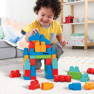 Foto 2 | Foto 2 | Set De Construcción Mega Bloks De Montar 100 Piezas Colores Belug