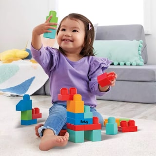 Foto 3 | Foto 3 | Set De Construcción Mega Bloks De Montar 100 Piezas Colores Belug