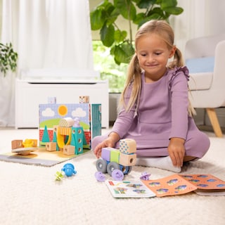 Foto 2 | Foto 2 | Bloques De Construcción Toy Melissa & Doug Blockables™ Town, 73 Unidades - Venta Internacional.