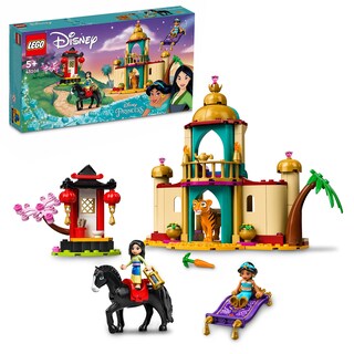 Foto 1 | Foto 1 | Kit De Construcción Lego Disney Jasmine Y Mulan's Adventure 43208 - Venta Internacional.