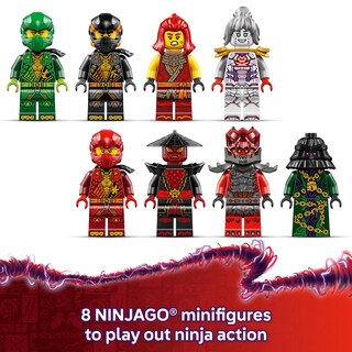 Foto 5 | Foto 5 | Set De Juego Lego Ninjago Arc Dragon Of Focus Con 8 Minifiguras - Venta Internacional.