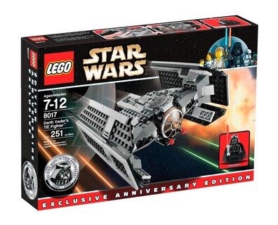 Foto 2 | Foto 2 | Juguete De Construcción Lego Star Wars Darth Vader's Tie Fighter 8017 - Venta Internacional.