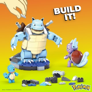 Foto 3 | Foto 3 | Set De Construcción Mega Pokémon Squirtle Evolution Con 379 Ladrillos - Venta Internacional.