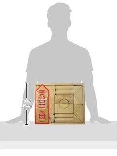 Foto 3 | Foto 3 | Bloques De Construcción Melissa & Doug, Unidad Estándar, 60 Unidades - Venta Internacional.