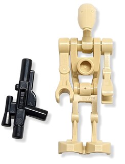 Foto 1 | Foto 1 | Figura Lego Star Wars Battle Droid Con Pistola Bláster Clone Wars - Venta Internacional.